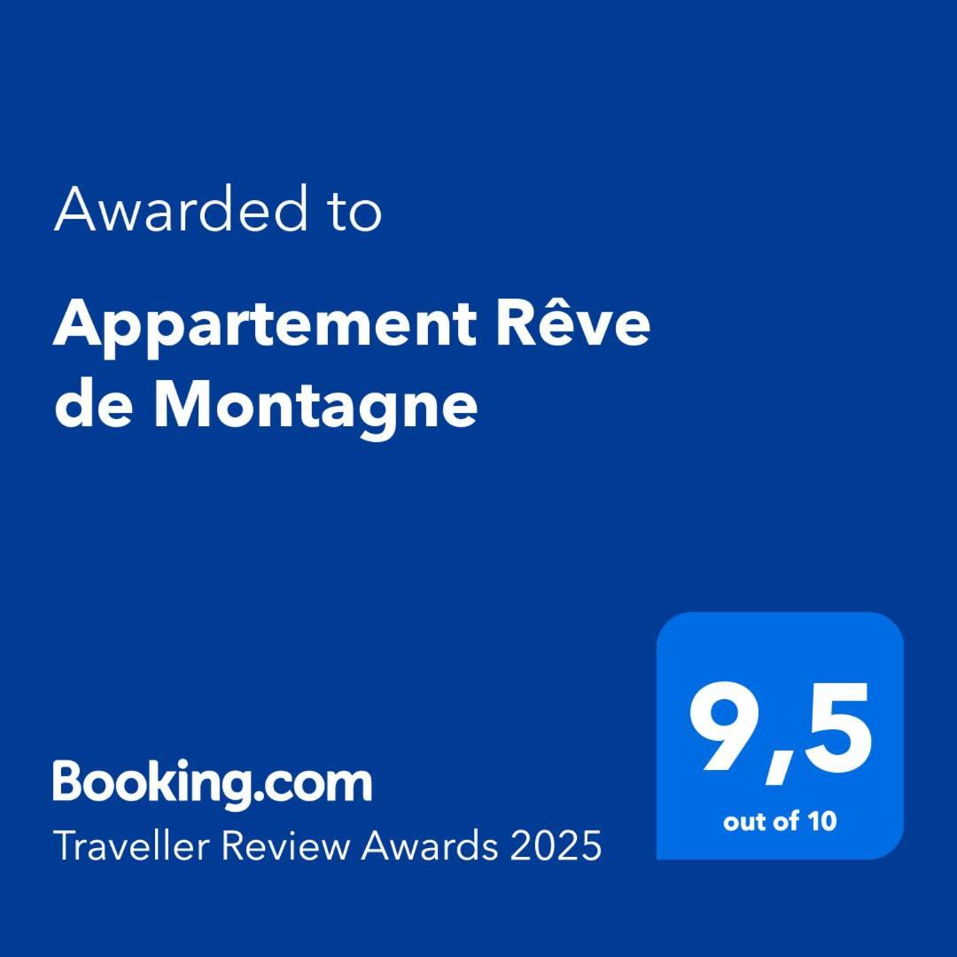 Appartement Reve De Montagne 사모엥 외부 사진